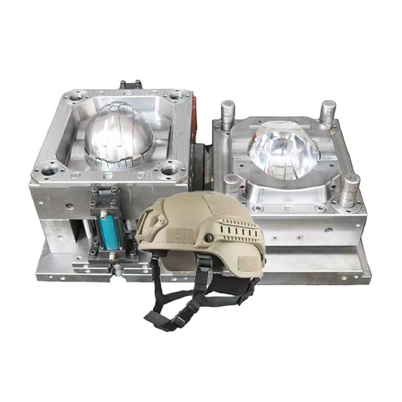 Moule d'injection de casque en plastique