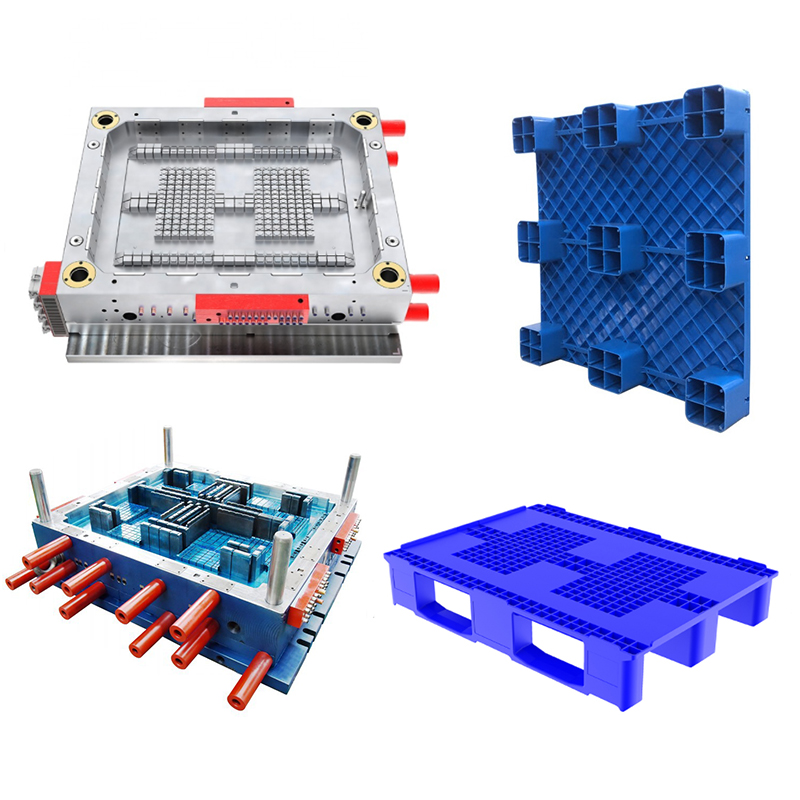 Processus de fabrication de moules d'injection de palettes en plastique